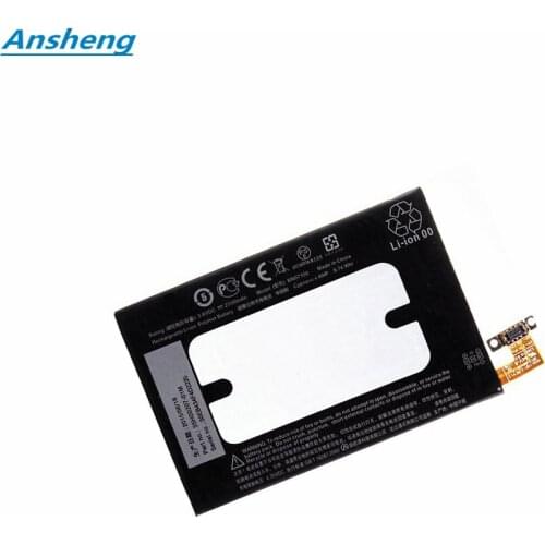 Ansheng High Quality 2600mAh BN07100 battery for HTC One M7 801E 801S 801N 802D 802W 802T BN07100 HTL22 One J Smartphone