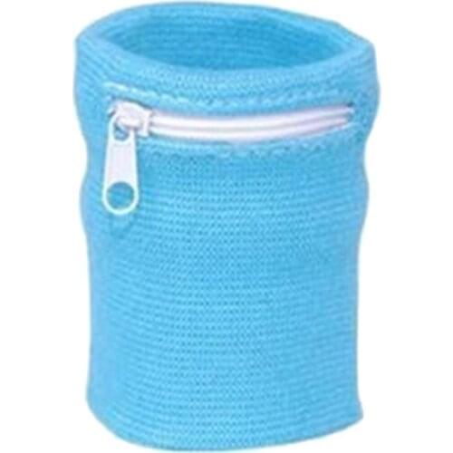 1Pcs Wallet Pouch Wrist Wrap Bandage Support Zipper Running Sports Wrist Guard Fitness Wristband Bandage Support Breathable