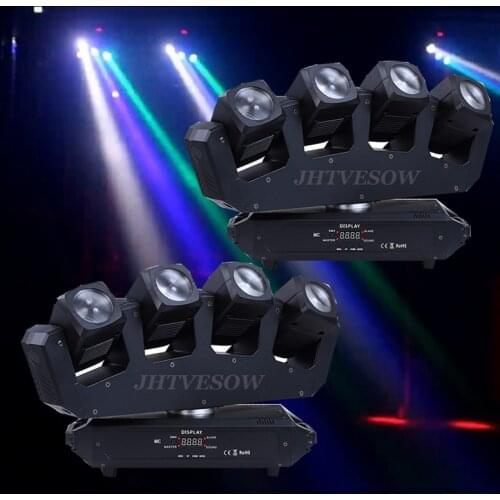 4X10W RGBW 4in1 dmx beam wash led moving head fixture club lighting equipment show system
