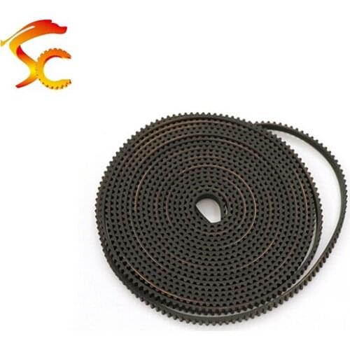5Meters/lot GT3 5mm width+5Meters/lot GT3 6mm width open ended rubber timing belt for laser engraving CNC machines