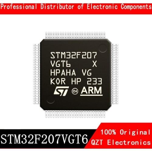5pcs/lot new original STM32F207VGT6 STM32F207 QFP-100 microcontroller MCU In Stock