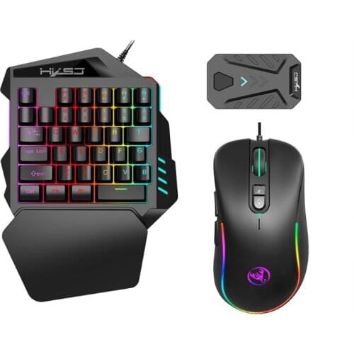 Mobile Phone Game Converter Adapter for PUBG Keyboard & Mouse Playing Joystick