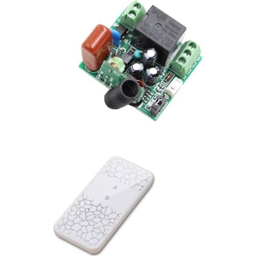 315Mhz Wireless Remote Control Light Switch 10A Mini Relay Output Radio AC 220V 1 Channel Receiver Module + Transmitter
