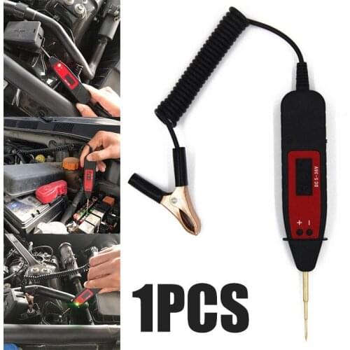3-36V Car LCD Digital Electric Voltage Test Pen Probe Detector Tester LED Light Safe Non-contact Voltage Measuring Tool