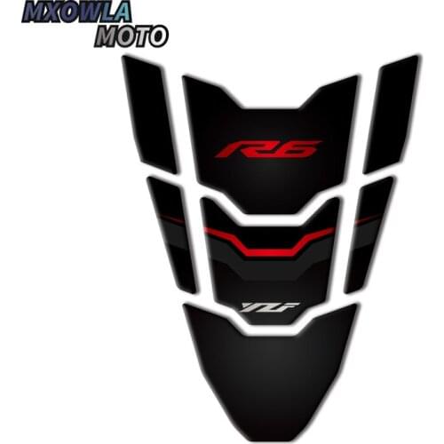 Colour 3D Reflective Motorcycle For YZFR6 R6 YZF 00-20 1 16 17 18 19 Fuel Tank Pad Protector Sticker Decal Reflective