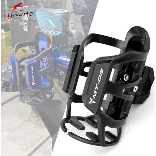 For Yamaha MT-03 MT-07 MT-09 MT03 MT07 MT09 MT10 Hot Deals Motorcycle Accessories Holder CNC Aluminum Beverage Water Bottle Cage