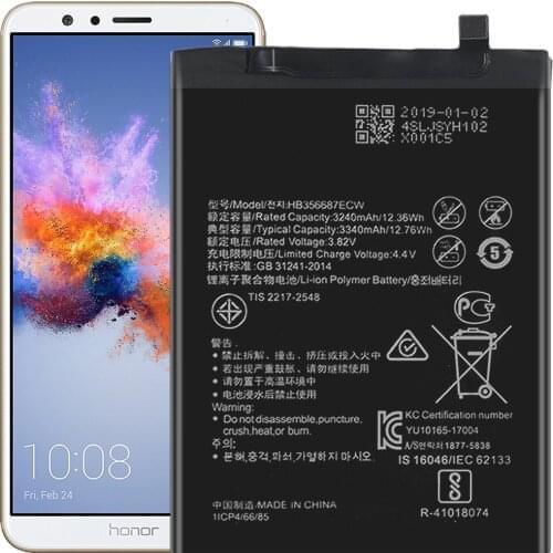 HB356687ECW Battery For Huawei Nova 2 Plus BAC-TL00 BAC-AL00 BAC-L03 L23 Battery Replacement Repair Part