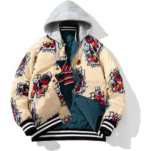 Autumn Mens Bomber Jackets Casual Stand Collar Zipper Mens Pilot Jacket Fashion Male Coat Women Clothing Letter Printing 4XL