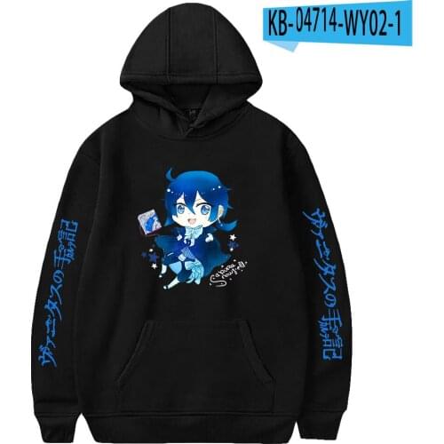 2021 New Anime The Case Study Of Vanitas Merch 2D Print Hooded Sweatshirt Women/Men Clothes Kawaii Casual Boys/girls Pullovers