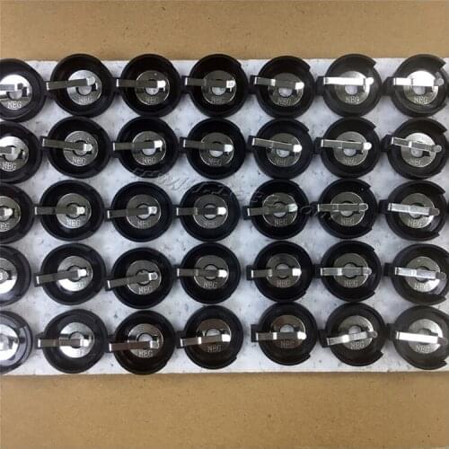 90pcs/lot New Black Wire Lead 2 x 3V CR2477 2477 LIR2477 Button Coin Battery Cell Batteries Holder Socket Case 2 Pins