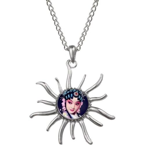 Starfish necklaces pendants for sublimation button necklaces pendant for women hot transfer blank diy consumable custom gifts 25