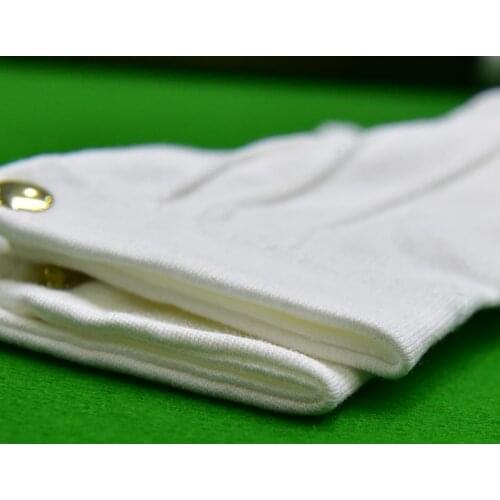 Billiard Competition Referee Gloves White Snooker Competition Gloves Comfortable Gloves Professional Blilliards Accessories