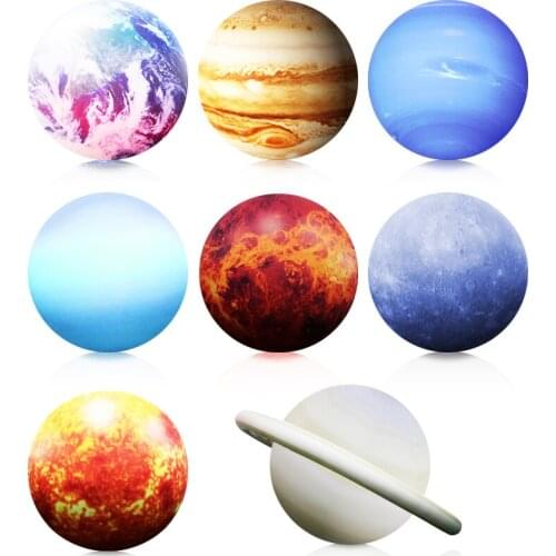 Full Set Planetary LED Inflatable Balloon,Earth,Moon,Mars,Saturn,Jupiter,Venus,Uranus,Neptune,Pluto