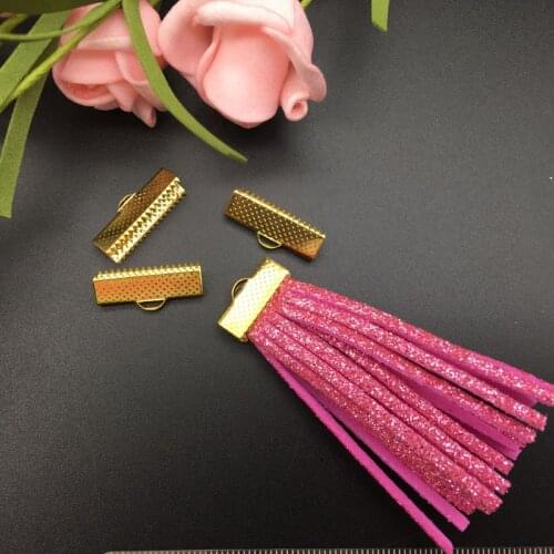 Tassel Caps flat tassel top topper Alloy End Tip End Cap Cord Cap Jewelry Making DIY Handmade craft tassels AlinaCraft