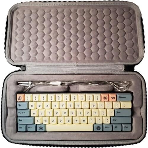 Storage Bag For ANNE CLASSIC D87 Anne pro 2 Mechanical Keyboard Hard Shell Elastic Sponge Shockproof Compressive Protection Case