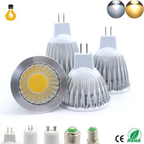 GU10 MR16 Led Bulb E27 E14 GU10 9W 15W 220V Beam Angle 60 Degree Spotlight For Home Energy Saving Indoor Light For Table Lamp