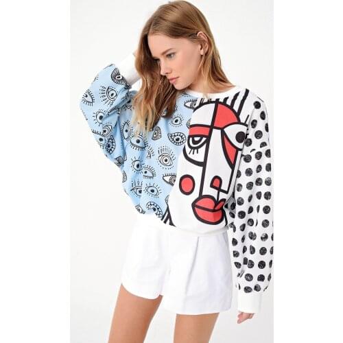 Trend Alaçatı Stili Sweatshirts For Women