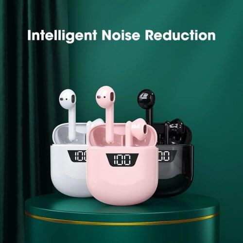 J55 TWS Wireless Headphones Bluetooth 5.0 Earphone Sport LED Digital Display In Ear Headset Charging Box Earbuds for Smartphones