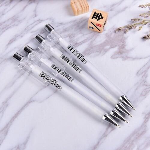 0.5mm 0.7mm Transparent Automatic Pencils Cute Kawaii Plastic Mechanical Pencil For Kids Korean Stationery