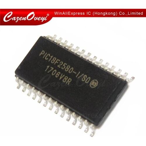 1pcs/lot PIC18F2580-I/SO PIC18F2580I/SO 18F2580-I/SO PIC18F2580 SOP-28 In Stock