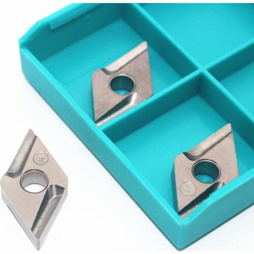 10PCS DNMG 150404 R-VF CT3000 DNMG 431 R-VF External Turning Tools Cermet Grade Carbide insert Lathe cutter Tool