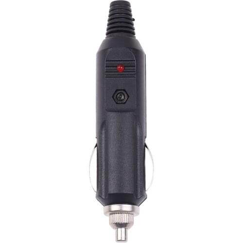 12V24V Car Cigarette Lighter Plug With Light Without Wire Socket Converter