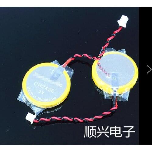 4PCS Original CR2450 3V button lithium battery AFPX-BATT FP-X series PLC backup lithium battery