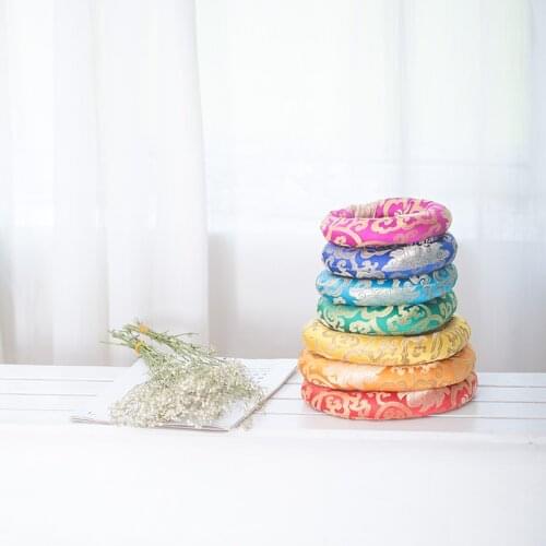 7 pcs Cloth O-ring for Playing 6-12" 8-14" Crystal Singing Bowl