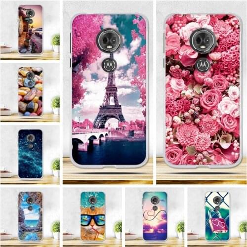Case for Coque Motorola Moto E5 Case Soft Silicone Back Cover for Motorola Moto E (5th Gen.) Cover TPU Fundas for MOTO E5 Capas