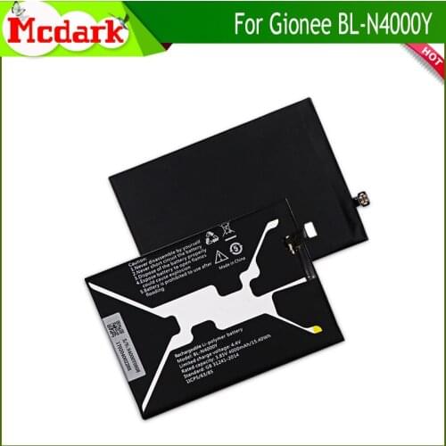For Gionee BL-N4000Y Battery Replacement High Quality Large Capacity 4000mAh Back Up Bateria For Gionee BL-N4000Y Smart Phone