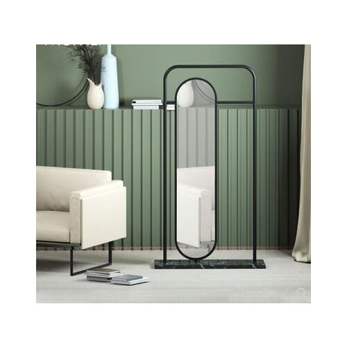 Dressing mirror hanging hanger integrated household full body mirror clothing store fitting mirror