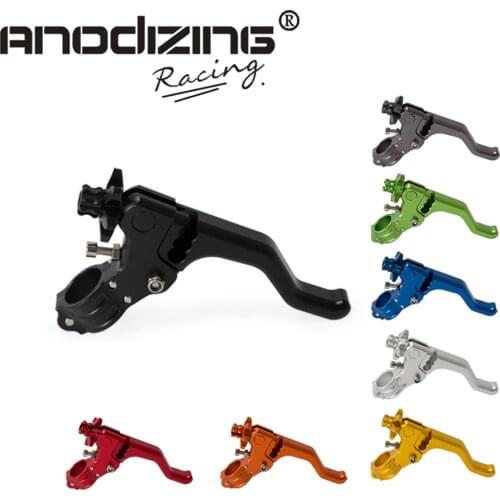 Motorcycle 22mm Short Stunt Clutch Lever Cable Performance Easy Pull Left Lever For SUZUKI RM125 DMZ250