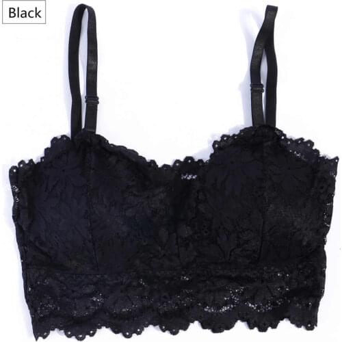 Summer Breathable Casual Tank Top for Women Sexy Bralette Adjustable Straps Vest Sleeveless Yoga Shirts Lace Crop Top Gym Fitnes