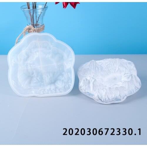 NOT AS LONG diy Epoxy Mold New Snow Ashtray Mountain Silicone Mold Personalized Household Items Decoration Mirror Handmade Mold