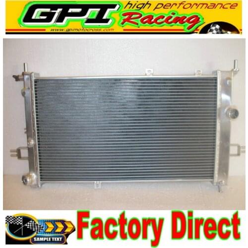 For OPEL for ASTRA G MK4 Z20LET GSI SRI TURBO HIGH FLOW ALLOY RACE RADIATOR RAD 42mm