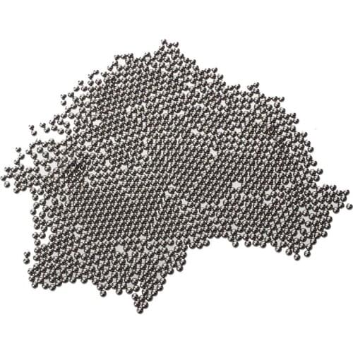 Repair Bicycle 3.5 mm diameter Silver Tone Stainless Steel Ball Bearing, 1100 pcs