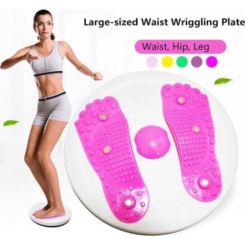 Waist Torsion Twisting Disc Balance Board Fitness Equipment Home Body Aerobic Rotating Sports Magnetic Massage Plate Exercise