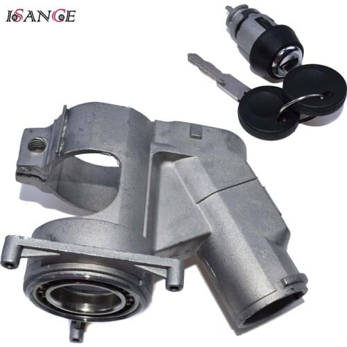 ISANCE Ignition Lock Barrel & 2 Keys For VW Audi Golf Vento Scirocco Jetta Polo Beetle Rabbit 251905855B 1H0905855A 321905851D