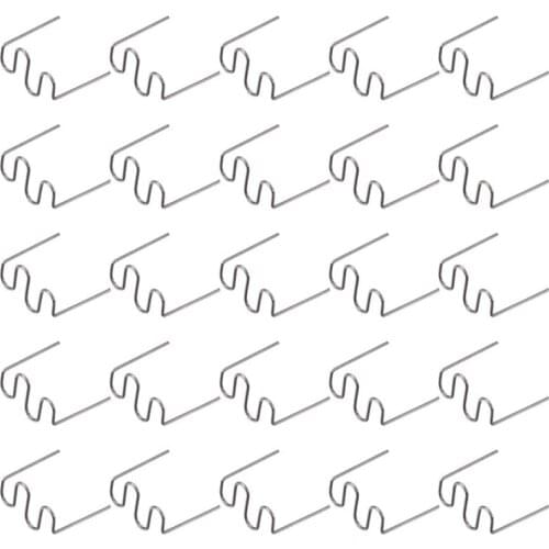 Welding Rods Hot Staple Repair Machine Plastic Welding Hot Stapler Car Auto Bumper Repair Pre Cut Wave Staples 0.8mm CNIM Hot