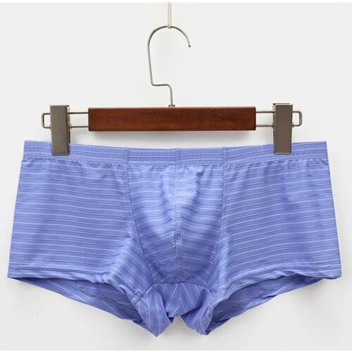 1/3/6PCS Mens Seamless Underwear Sexy Boxer Shorts Bulge Pouch Low Rise Underpants Boxershorts Elastic Panties Mens Lingerie