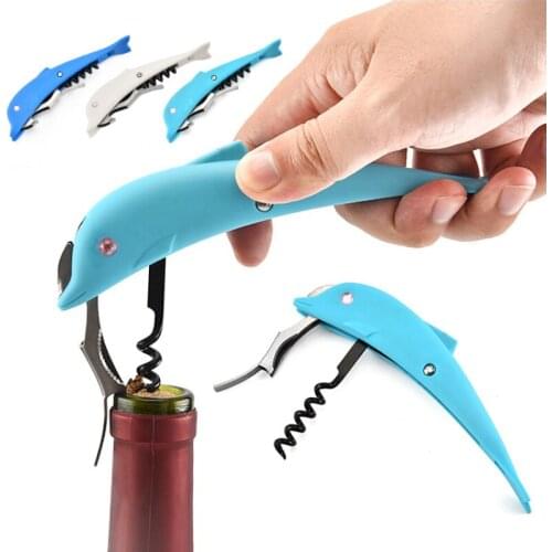 3 Colors Screw Corkscrew Multifunction Wine Cap Opener Beer Cap Bottle Opener Kitchen Bar Tools Accessories For Wine Lovers