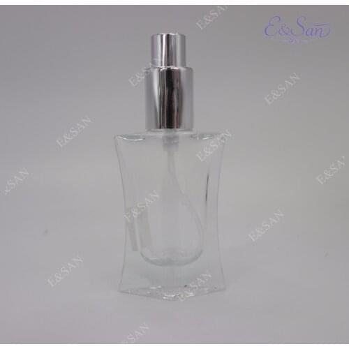 FX18A-20ML Perfume Glass Spray Bottle Transparent Cosmetic Empty Bottle 100PCS/LOT