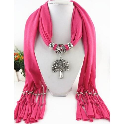 Tribal Floral Bead Plants Crystal Rhinestone Necklaces Pendants Scarf Wrap Party Bridal Choker Necklace Women F025