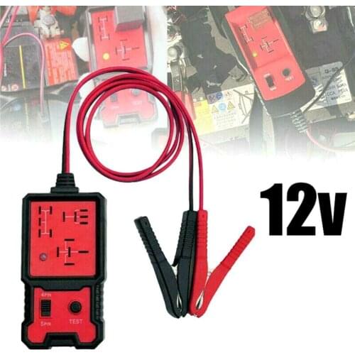 Automotive Relay Tester 12V Electronic Relay Tester Professional Automotive Battery Checker Auto Tool