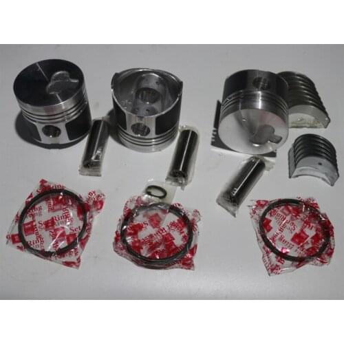 For MITSUBISHI K3M overhaul rebuild kit crankshaft bearing gasket piston ring
