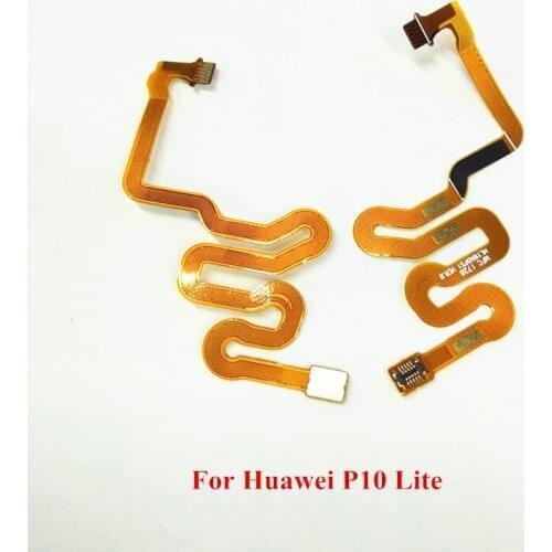 Home Button Fingerprint Sensor Scanner Touch ID Connecter Motherboard Flex Cable for Huawei P10 Lite /Nova Lite