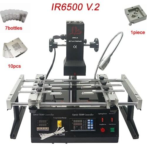 Infrared bga rework station ly 6500 V.2 in soldering station for repairing mobile phone ipad computer