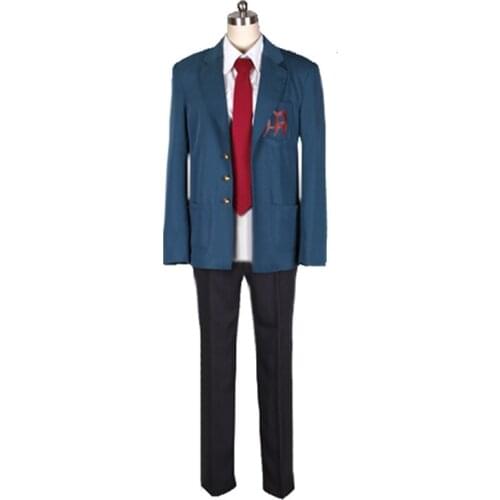 Carnival Haruhi Suzumiya Kyon Uniform Suit Hallowmas Movie Game Clothing Cosplay Costume Any Size