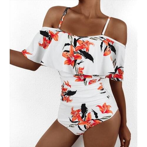 Sexy Sunflower Bikini Two Piece Bikini Plus Size Printing Bikini Swimsuit Swimwear Swimming Beach