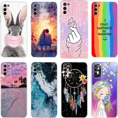 Soft Silicone Case For Huawei Honor 30 Lite Transparent TPU Back Cover For Huawei Honor 30 30Lite Coque Honor 30 Pro Fundas Cute